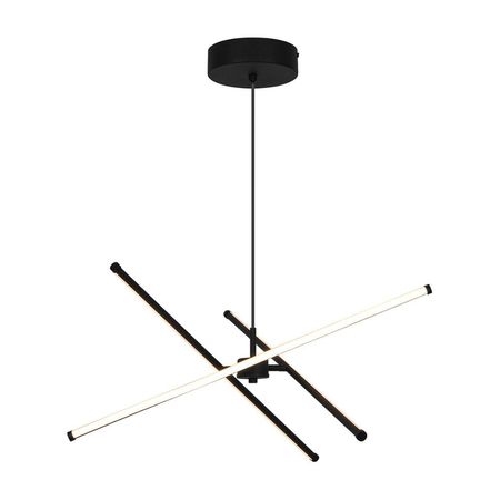 Lámpara Colgante Led Orange Mini Seúl 26W Luz Cálida Negro