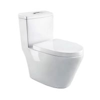 Inodoro One Piece Modern Melami Blanco Vainsa