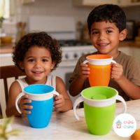 TAZA 360 GRADOS. CELESTE