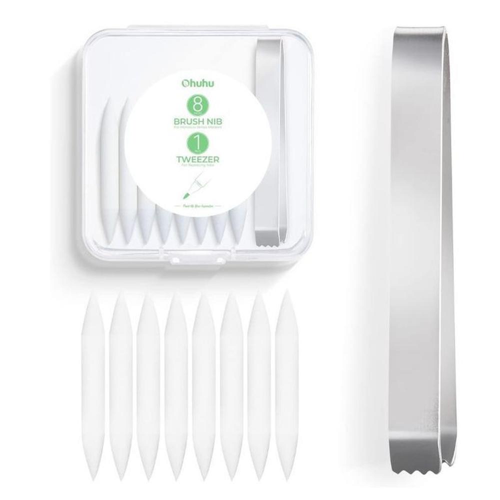 Ohuhu Honolulu: Set 8 Puntas de repuesto y pinza