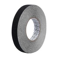 Cinta antiderrapante negro 25 mm x 18m Truper 101443