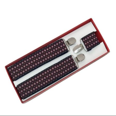 Tirantes suspenders pantalon para hombre Modelo Dante Negro Talla única