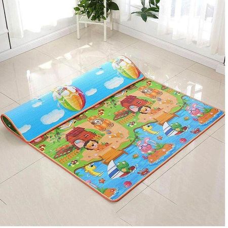 Piso bebe térmico alfombra educativa 180 x 120cm