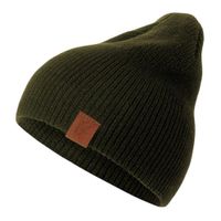 Beanie True C tejido doble  Verde Olivo Verde Oliva Talla única