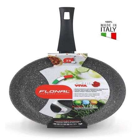 Sarten Italiana  Roca Volcánica INDUCCION   26  cm Original