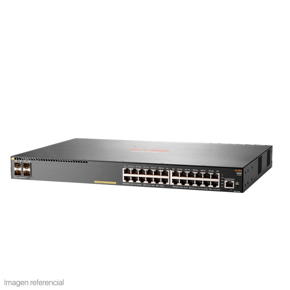 Switch HPE Aruba 2930F, 24 RJ-45 GbE, 4 SFP, PoE
