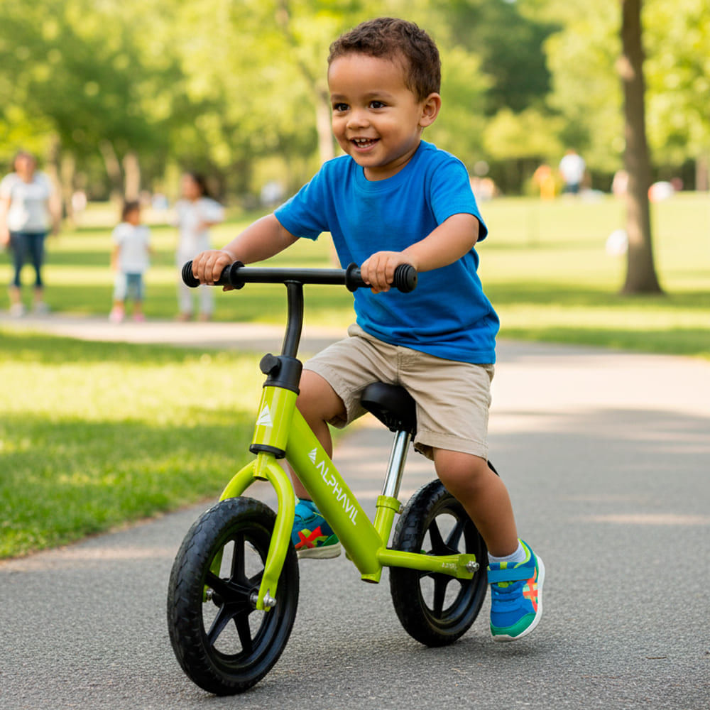 Bicicleta de Balance para Niños Alphavil BX1 Amarillo.