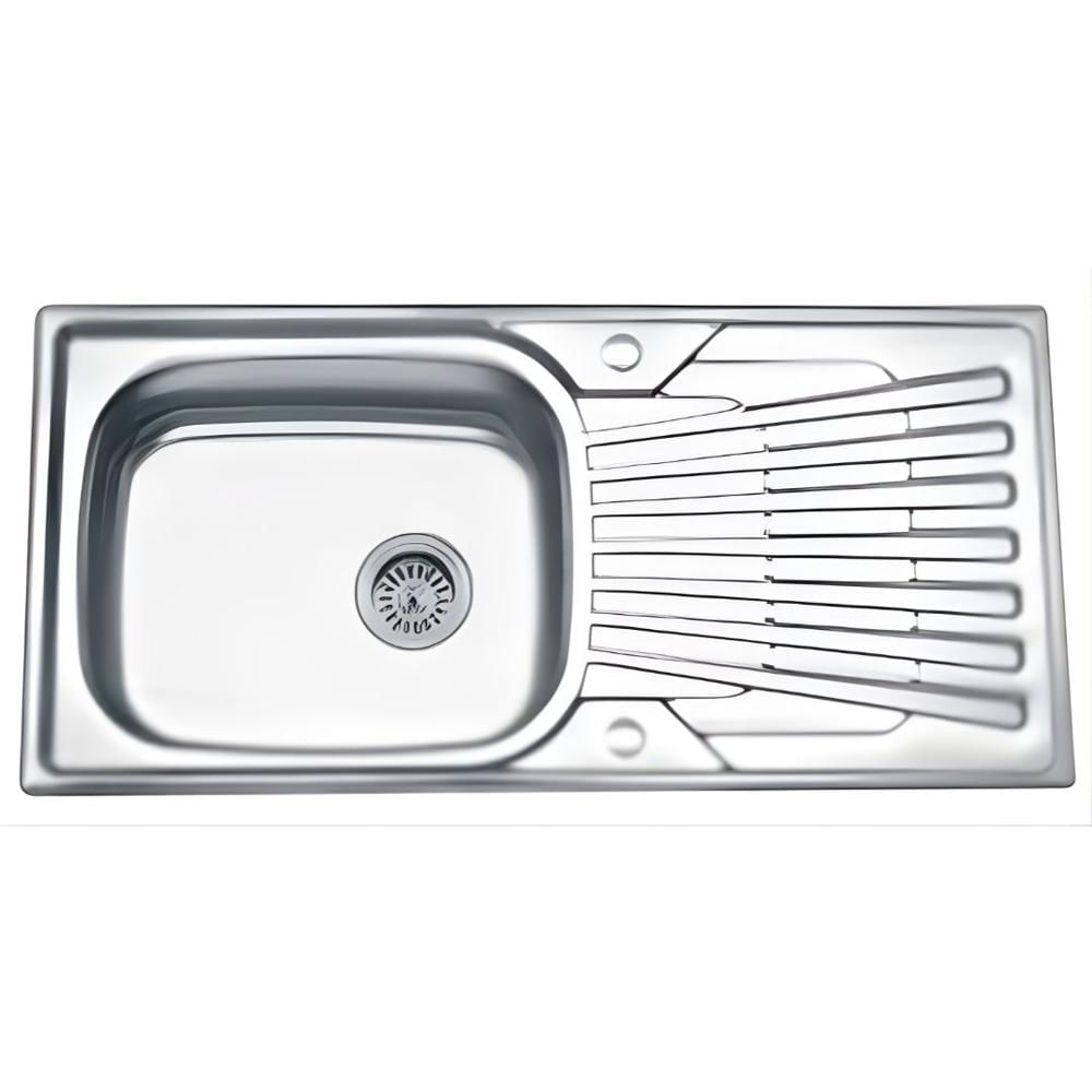 Lavadero 1 Poza con Escurridor Acero Inoxidable  WLS10050J