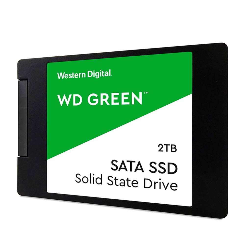 Unidad en estado solido Western Digital Green, 2TB, SATA 6Gb/s, 2.5"", 7mm
