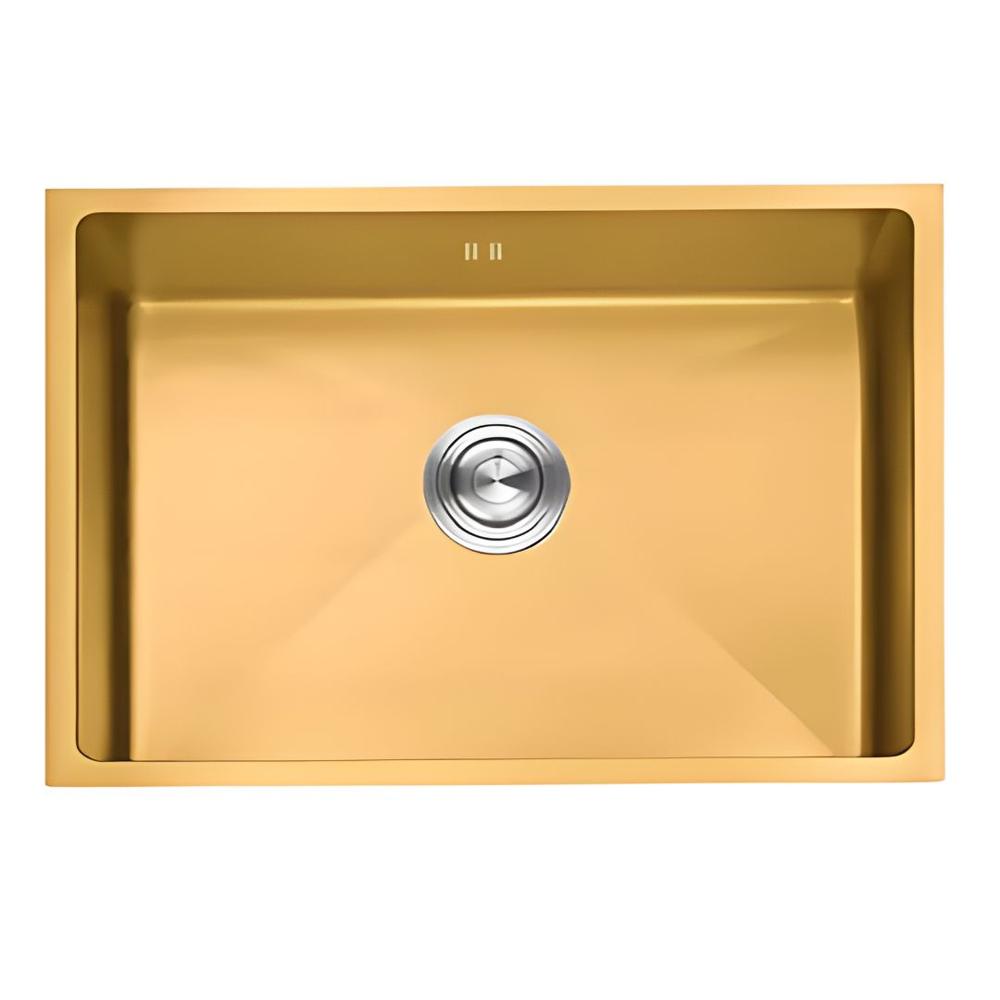 Lavadero 1 Poza Acero Inoxidable Dorado US07-7646