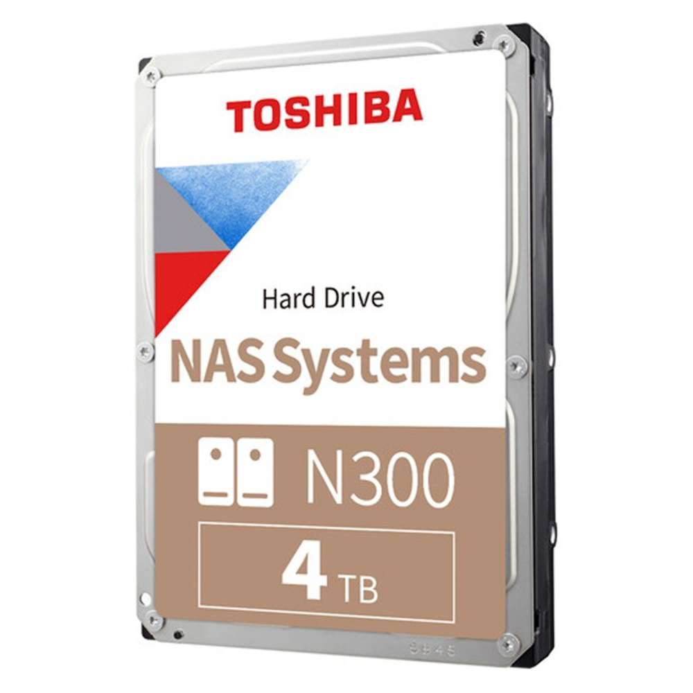 Disco duro Toshiba N300 NAS, 4TB, SATA 6.0Gb/s, 7200rpm, 512MB Cache, 3.5""