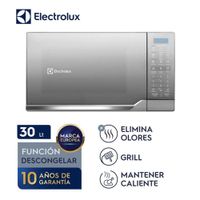 Horno Microondas Electrolux de 30L EMDO30G2GSRUG