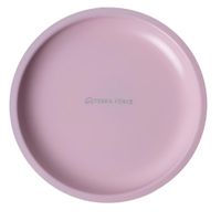 Plato Camping Aluminio 19cm Rosado