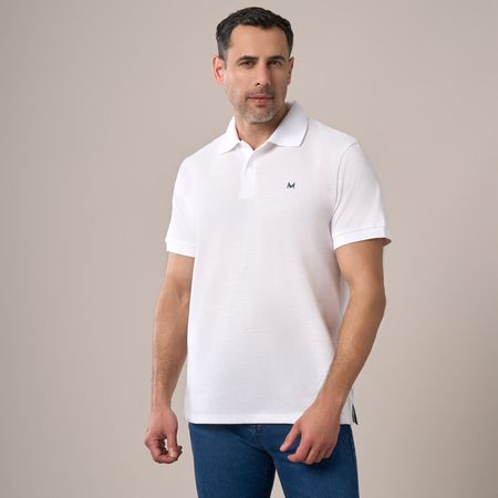 Polo Hombre Madison Tscc Blanco Talla S