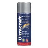 Pintura Spray  color Cromo Premiun Ultracraft 40027