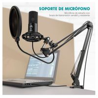 Soporte De Micrófonos Para Escritorio Con Brazo Articulado