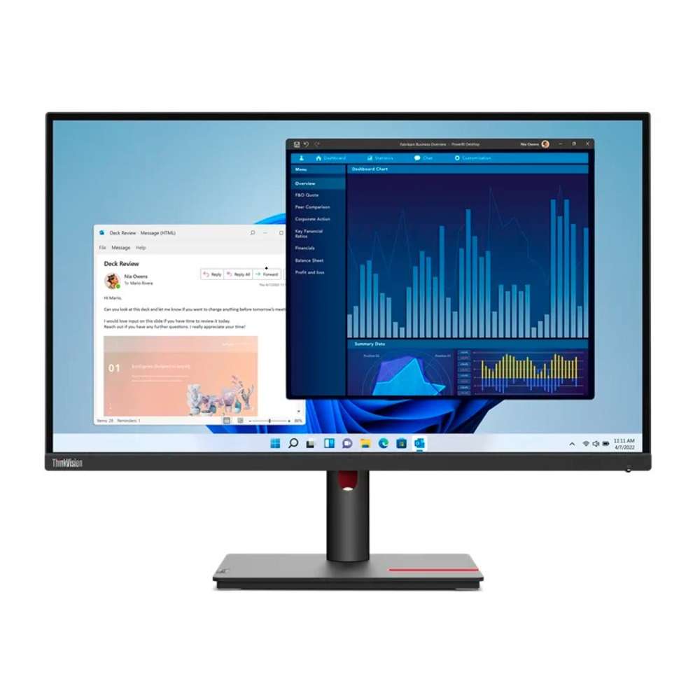 Monitor Lenovo ThinkVision T22i-30, 21.5"" 1920x1080 WLED IPS HDMI/DP/VGA