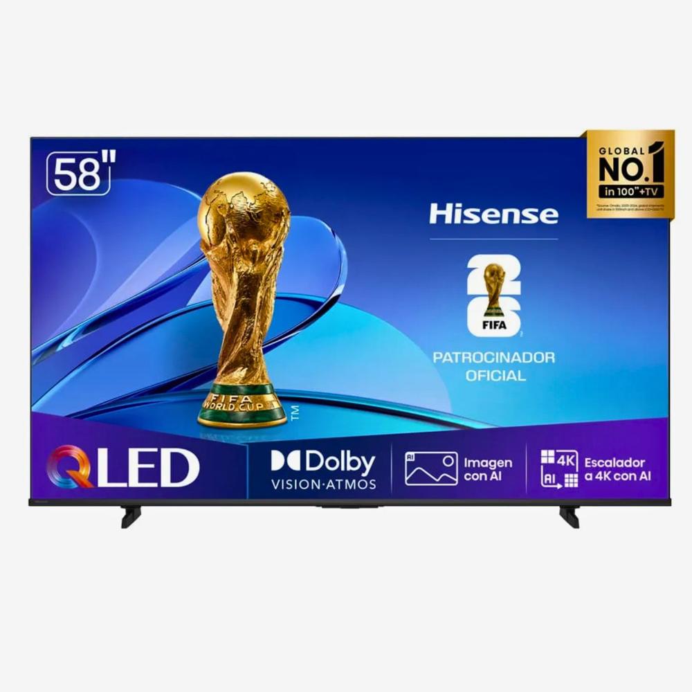 Televisor Hisense 58 Pulgadas QLED UHD 4K VIDAA 58Q6QV