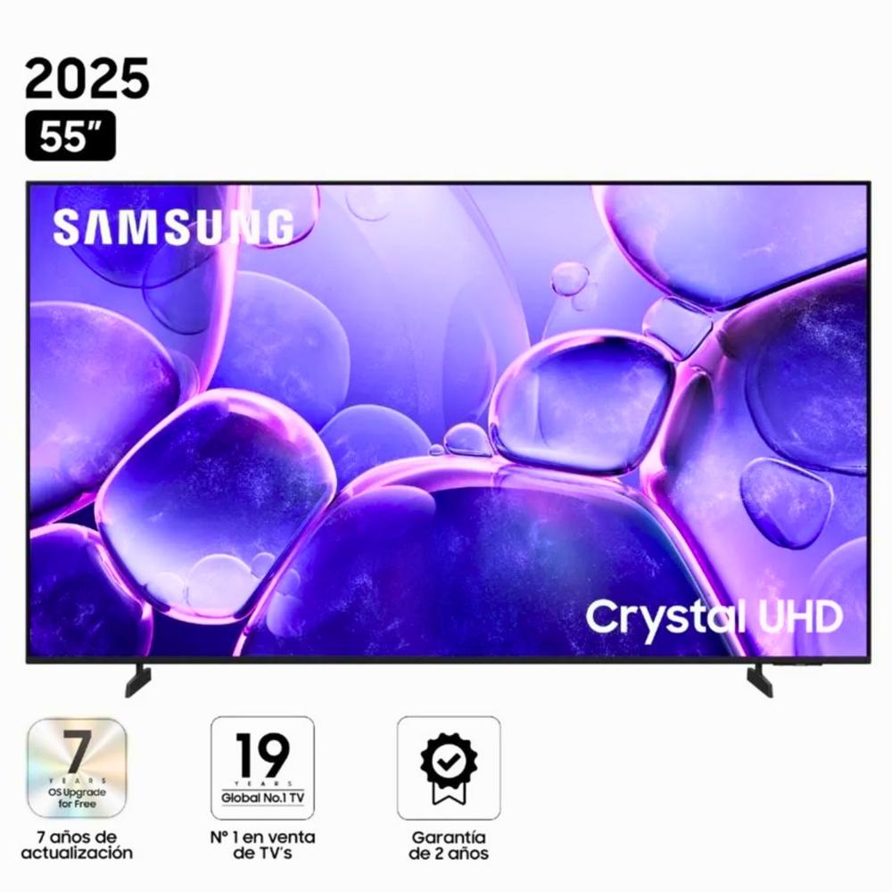 Televisor SAMSUNG CRYSTAL UHD 55 UHD 4K Smart TV UN55U8000FGXPE