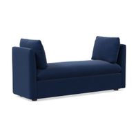 Banqueta Vitto Capitone Azul Acero H Y S