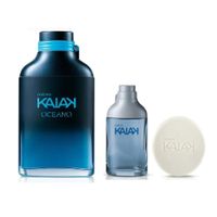 Kaiak oceano 100ml y kaiak clasico 25ml y jabon masculino