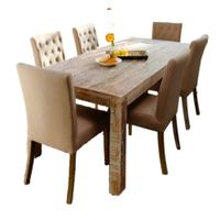 Comedor 6 Sillas Berusso Capitone HogarySpacios