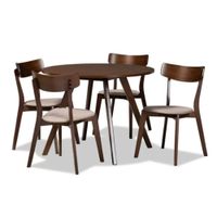 Comedor 4 Sillas Naibeth Beige HogarySpacios