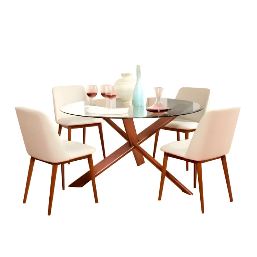 Comedor 4 Sillas Kal HogarySpacios