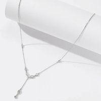 COLLAR EN RODIO CON COLGANTE MODELO ENCANTO