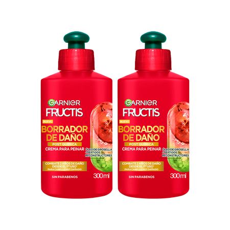 pack-crema-para-peinar-fructis-borra-dano-quimico-frasco-300ml-paquete-2un