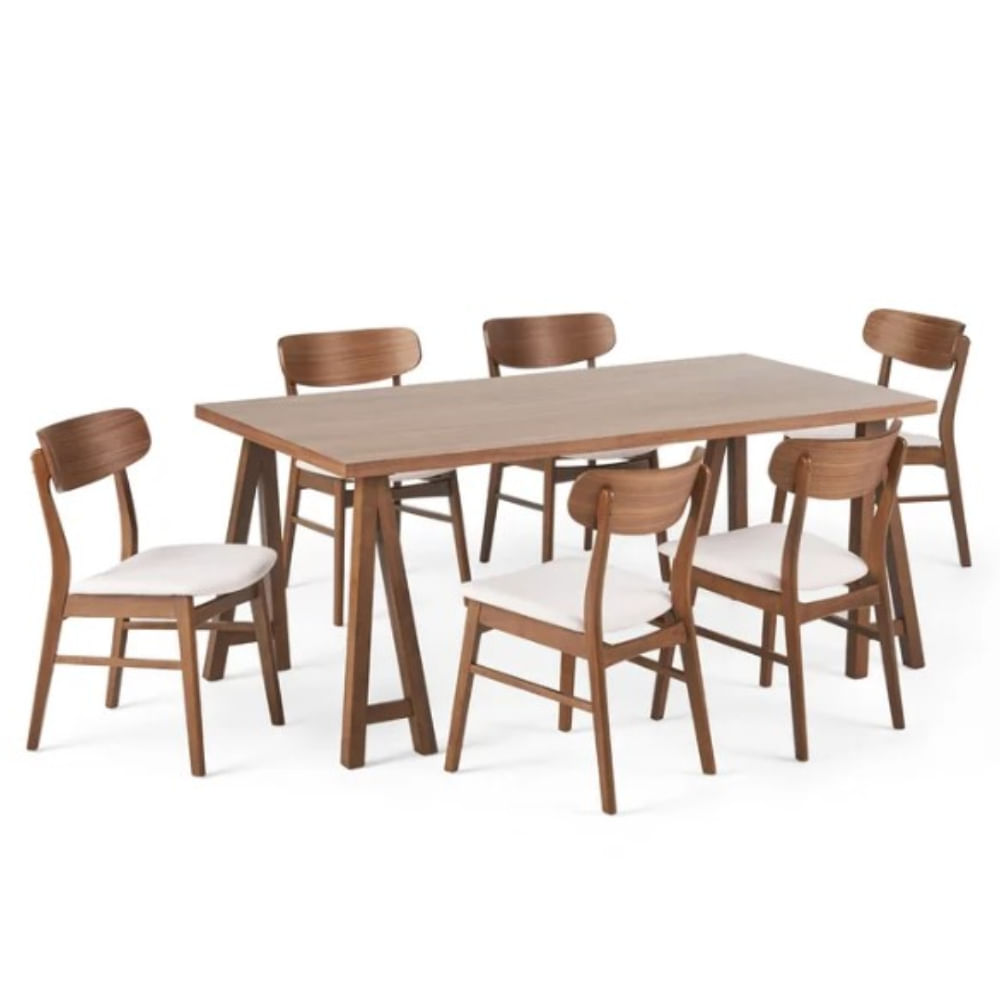 Comedor 6 Sillas Llery HogarySpacios