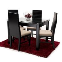 Comedor 4 Sillas Rochelle HogarySpacios