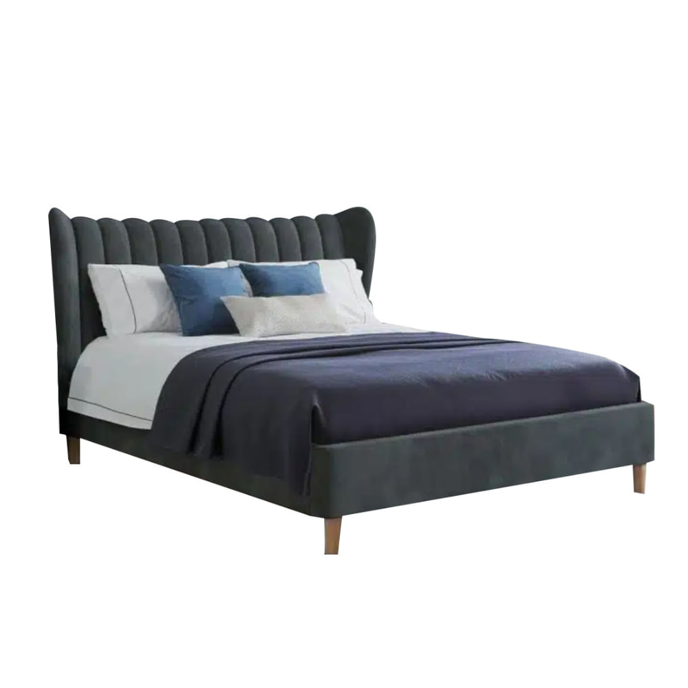 Dormitorio 2 Plz Florence Gris Oscuro H Y S