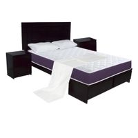 Dormitorio 2 Plz Doncella 2 Veladores Colchon H Y S