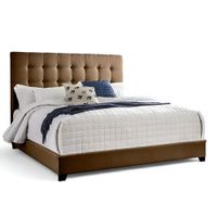 Dormitorio 2 Plz Turena Tapizada Marron H Y S