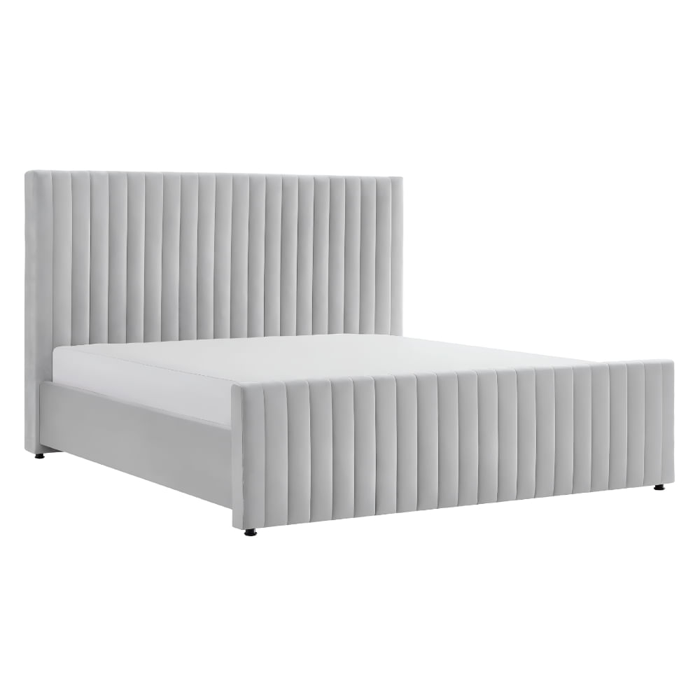 Dormitorio King Drizzy Gris Claro Shego