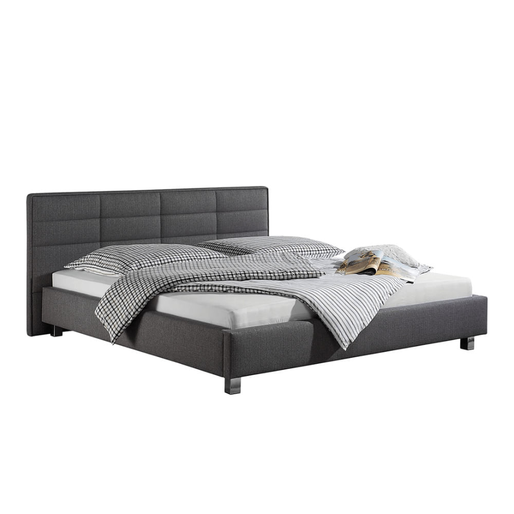 Dormitorio Pearl 2 Plazas Gris Oscuro Model