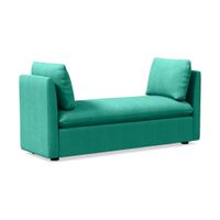 Banqueta Vitto Capitone Celeste Agua H Y S