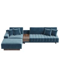 Seccional Modular Adaria Azul AceroModel arq