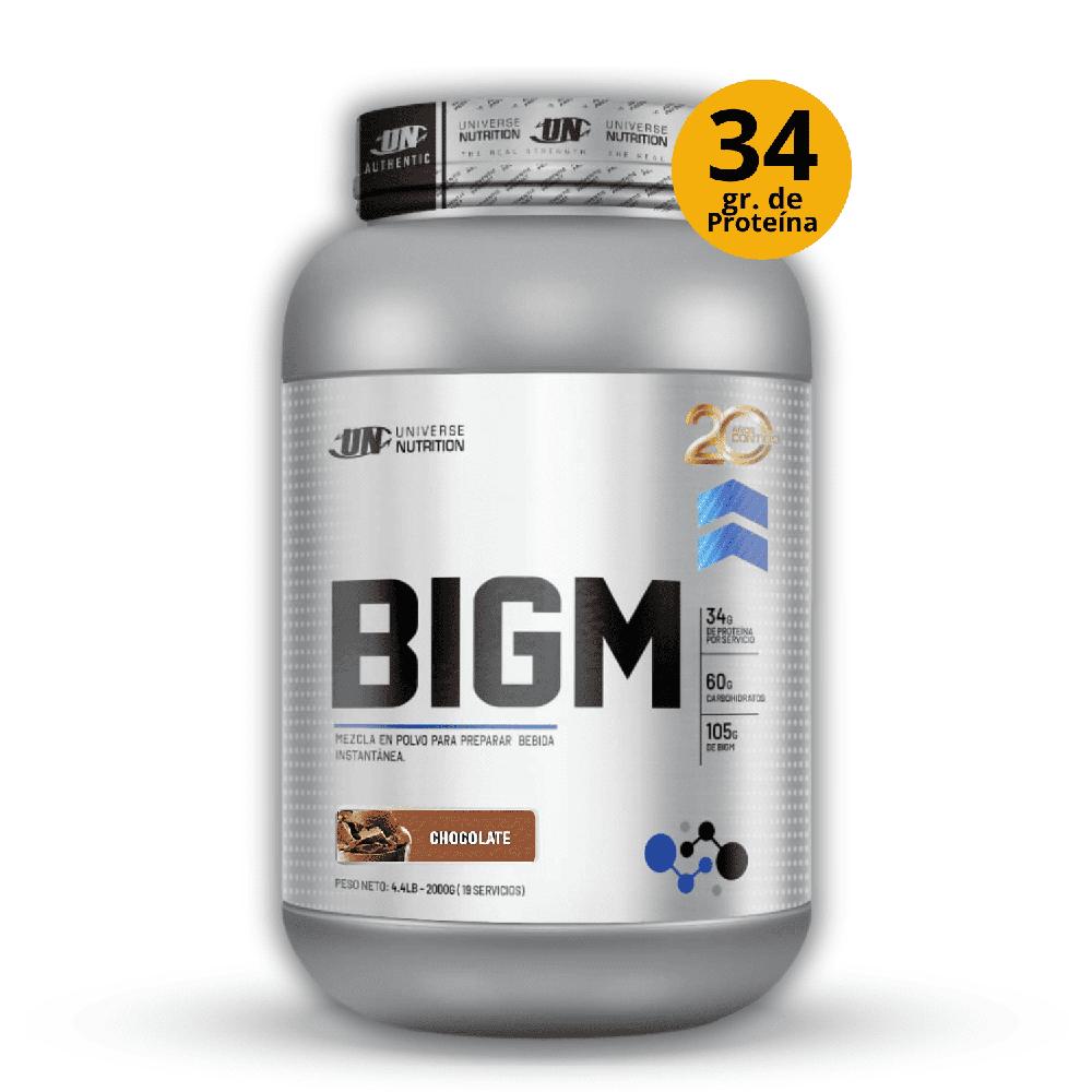 BigM 2kg Chocolate Ganador de masa Universe Nutrition