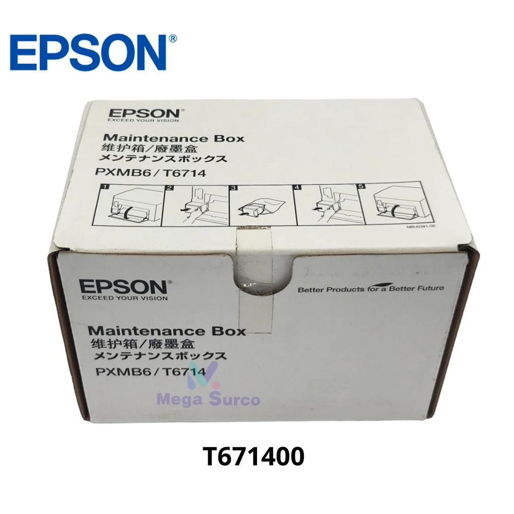 CAJA DE MANTENIMIENTO EPSON T671400 PXMB6 WFC878R WFC879R EMC8100 EM-C8101