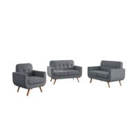 Sala 3 2 1 Fily Gris Claro Model
