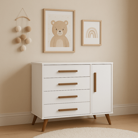 Comoda Oli 1 Purta 4 Cajones