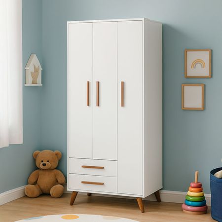 Ropero Oli 3 Puertas 2 Cajones