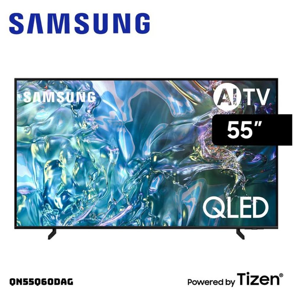 TELEVISOR SAMSUNG 55 QN55Q60DAG QLED SMART TV TIZEN OS 4K UHD