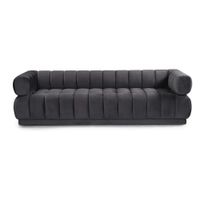 Sofa 4 Cuerpos Arene Gris Oscuro CN