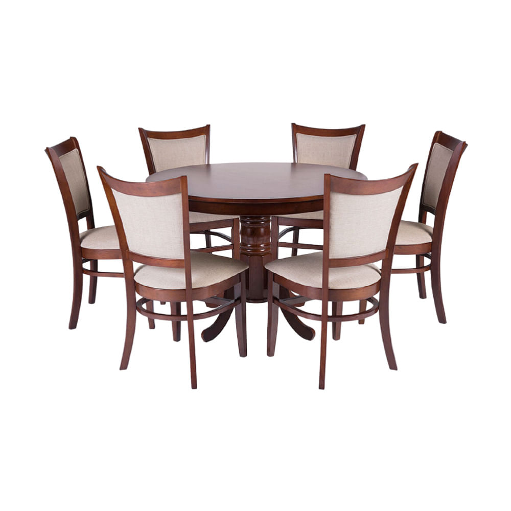 Comedor 6 Sillas Bertha Model