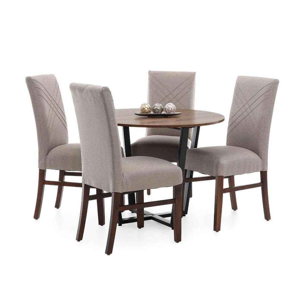 Comedor 4 Sillas Roma Model