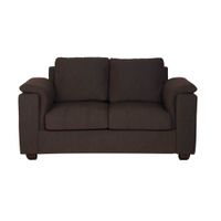 Sofa 2 Cuerpos Rene Marron Oscuro Shego