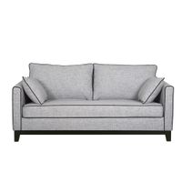 Sofa 2 Cuerpos Lizath Gris Claro Model